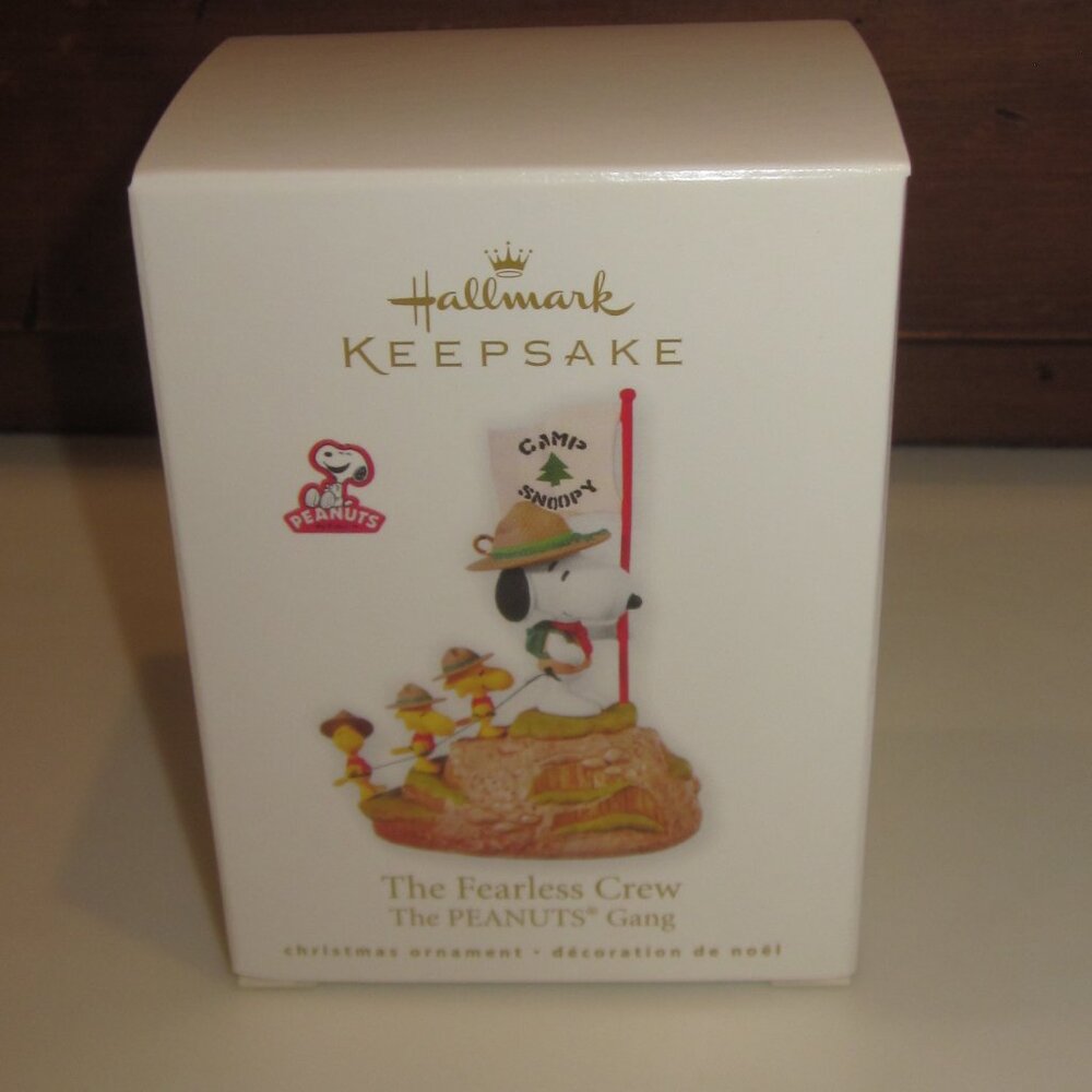 Snoopy The Fearless Crew Hallmark Ornament